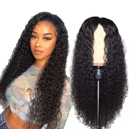 Front Lace Long Curly Wig