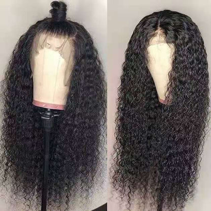 Front Lace Long Curly Wig