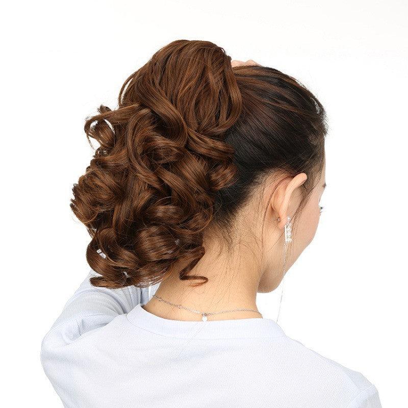 Curly Ponytail - High-Temperature Synthetic Fiber