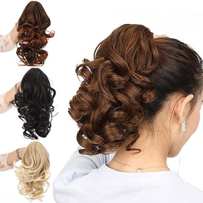 Curly Ponytail - High-Temperature Synthetic Fiber