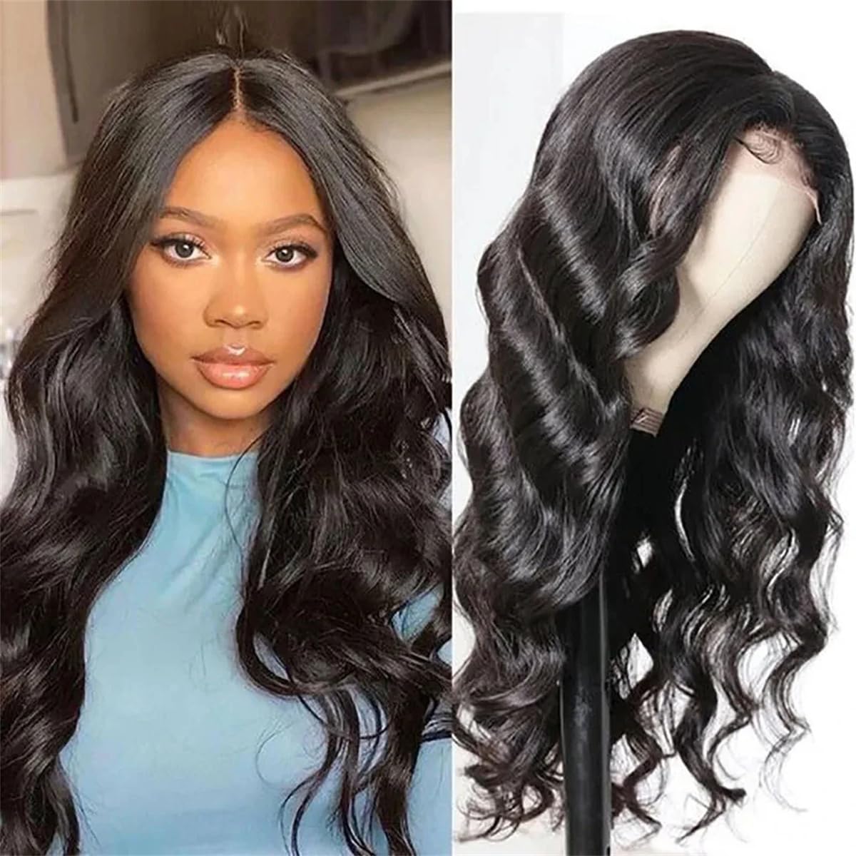 Fashion African Curly Hair Customizable Front Lace Wig